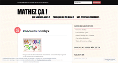Desktop Screenshot of mathezca.com