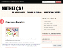 Tablet Screenshot of mathezca.com